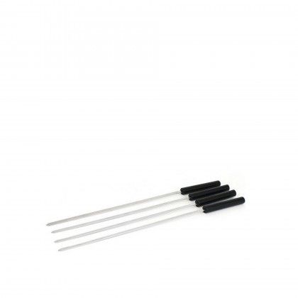 Espeto Espetada Inox 48cm Pack 4 Espeto Espetada Inox 48cm Pack 4