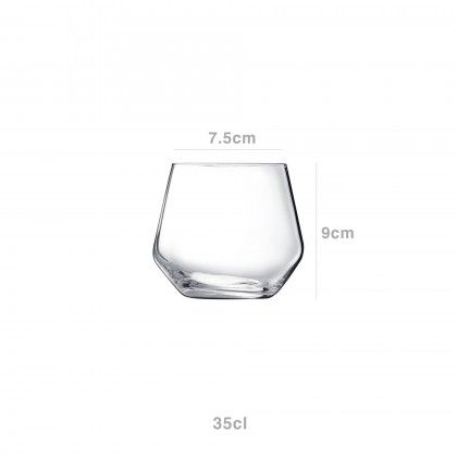Copo sem Pé Vina Juliette 35cl 7.5X9cm Pack 6 Copo sem Pé Vina Juliette 35cl 7.5X9cm Pack 6
