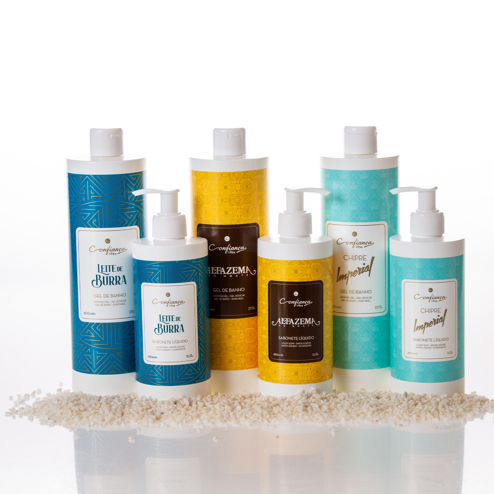 Gel Banho Confiança Leite Burra 800ml