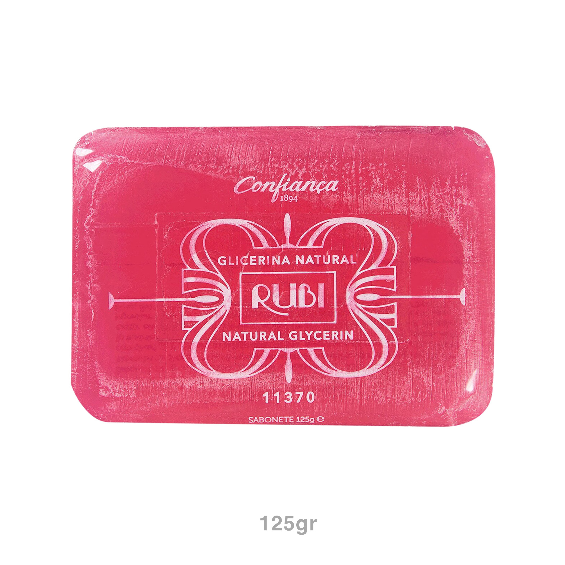 Sabonete Confiança Glicerina Rubi 125gr