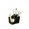 Organizador Secretria Plstico Q-Connect Preto 11.8X8.9X9.8cm