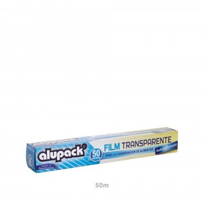 Rolo Pelcula Alimentar Retrtil Domstico Alupack 30cmX50m