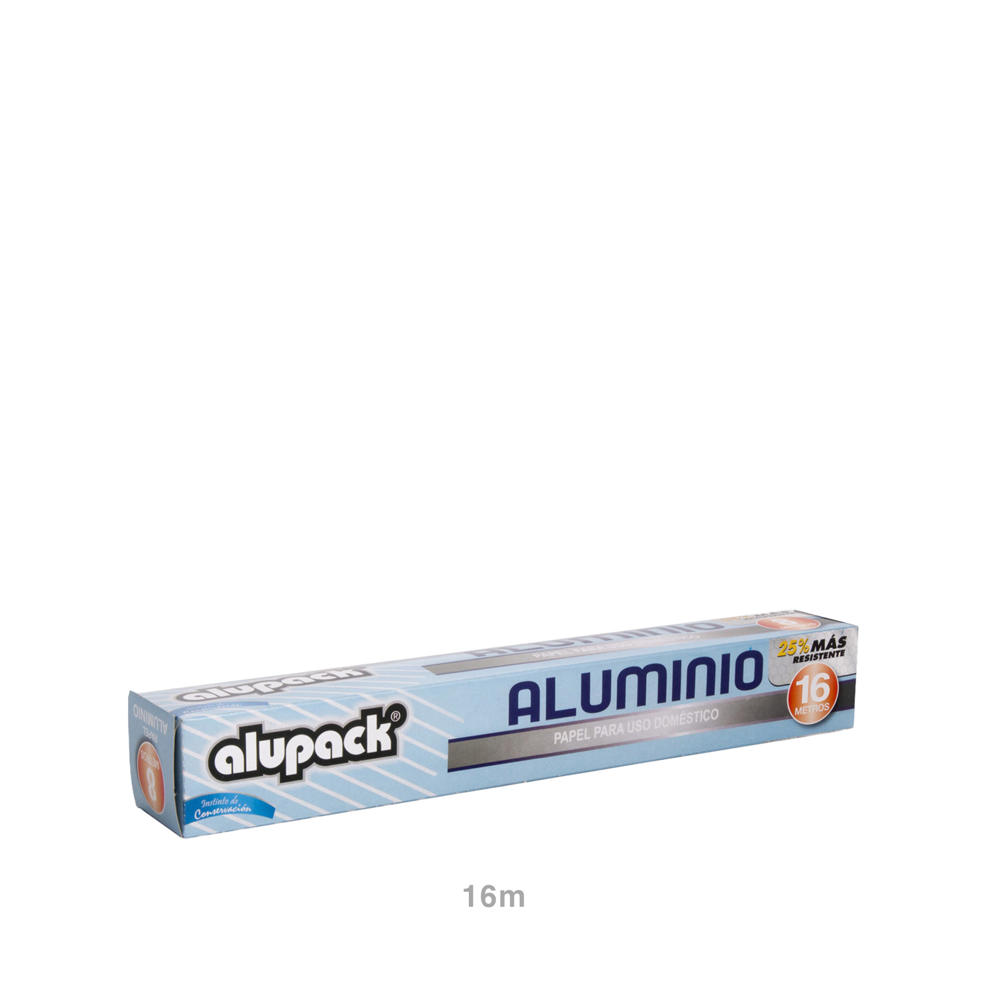 Rolo Alumínio Alimentar Doméstico Alupack 30cmX16m
