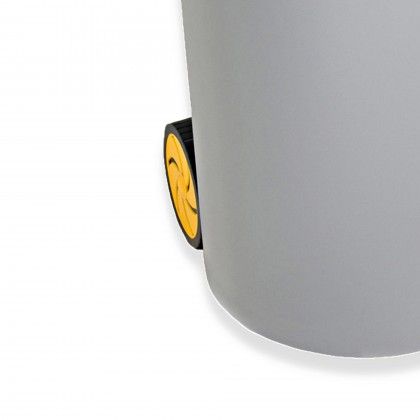 Contentor Lixo com Rodas Cinzento 80l 48X50X80cm