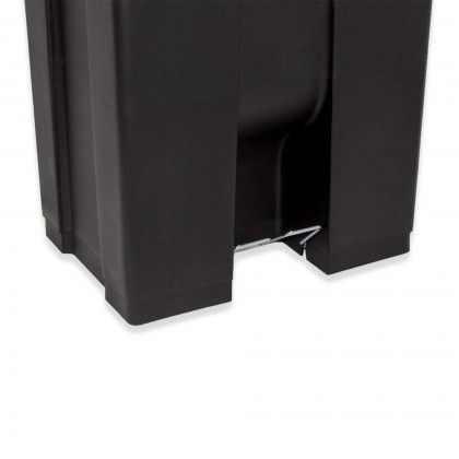 Contentor Lixo com Pedal Preto 60l 49X45X60cm Contentor Lixo com Pedal Preto 60l 49X45X60cm