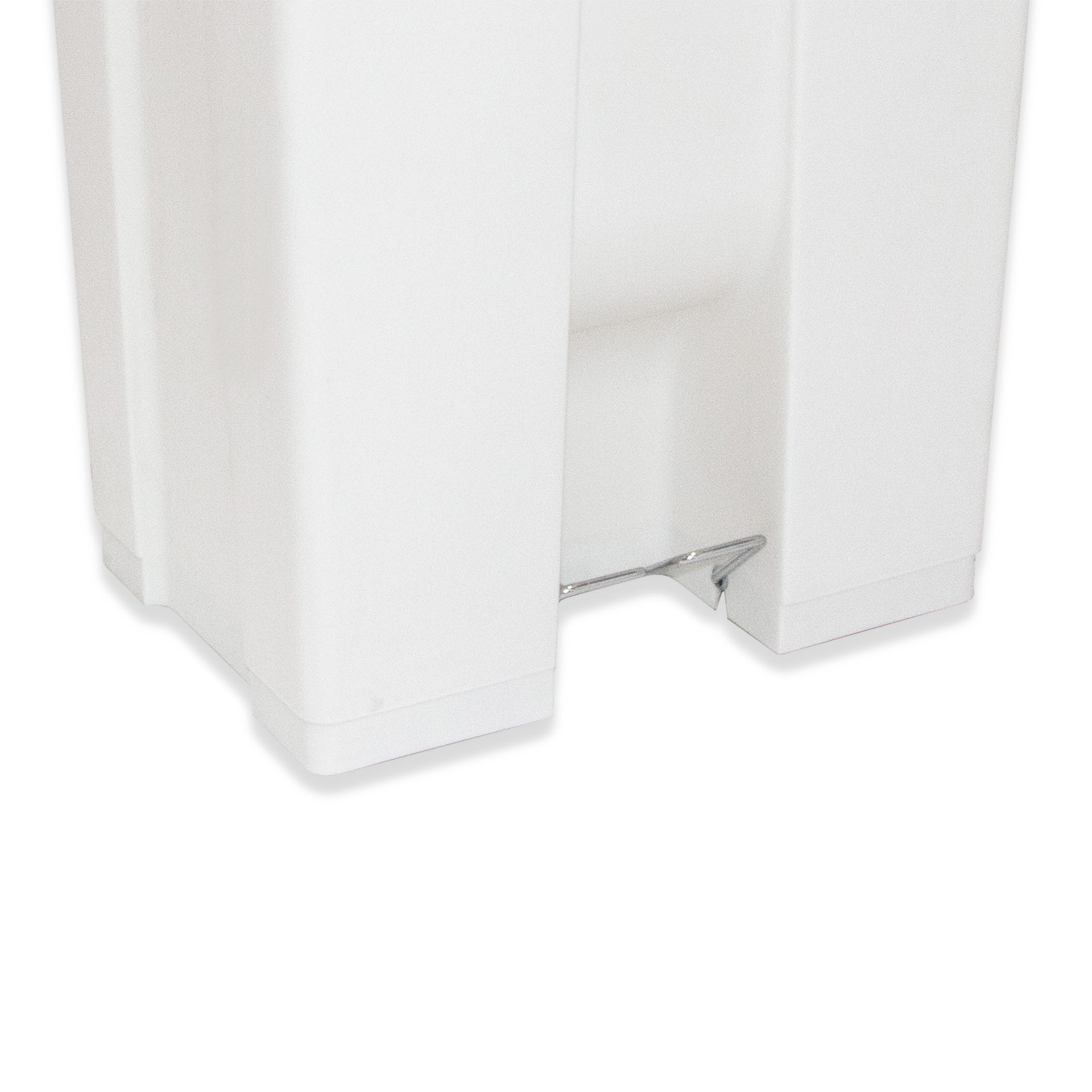 Contentor Lixo com Pedal Branco 60l 49X45X60cm