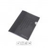 Caderno Agrafado ClassroomMates Capa Plstica Preta 90gr A4 48 Folhas Pautado