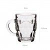 Caneca Vidro Sintra Cerveja 550ml 9X12.5cm