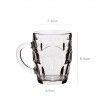 Caneca Vidro Sintra Cerveja 270ml 7.5X9.5cm Caneca Vidro Sintra Cerveja 270ml 7.5X9.5cm