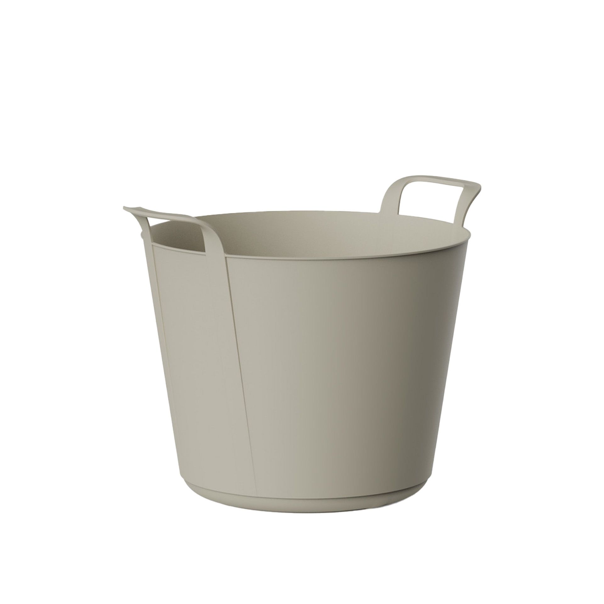 Selha Plástico New Redondo Cinza 42l 53X37.5cm