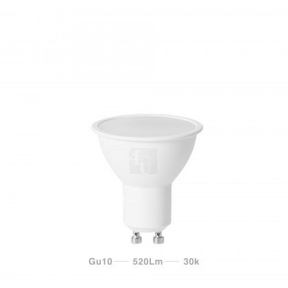 Lmpada Led 4U Gu10 520Lm 30K Luz Quente