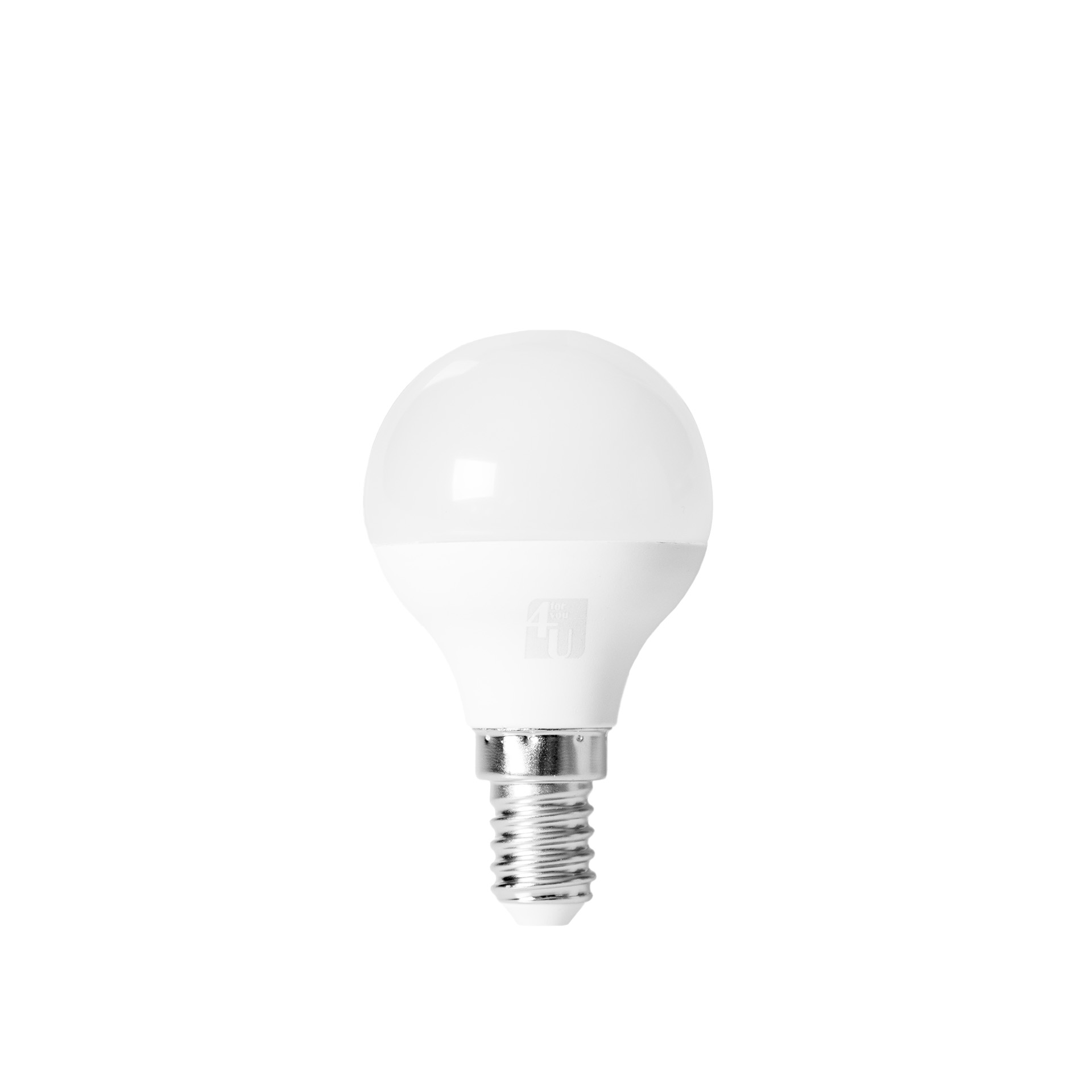 Lâmpada Esférica Led 4U E14 470Lm 3000K Luz Quente