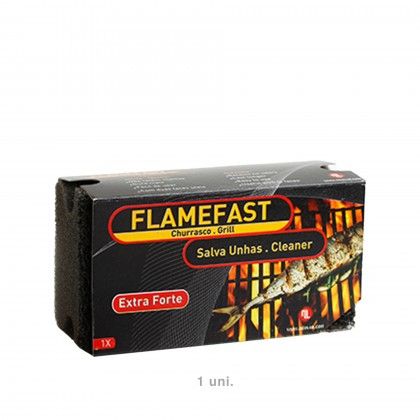 FLAMEFAST ESFREGÃO SALVA UNHAS EXTRA FORTE FLAMEFAST ESFREGÃO SALVA UNHAS EXTRA FORTE
