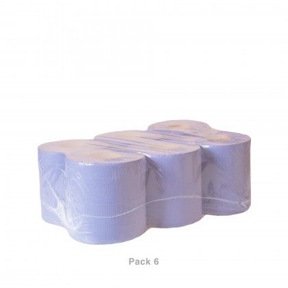 Rolo Papel Multiusos Azul Joker 2 Folhas Pack 6 Rolo Papel Multiusos Azul Joker 2 Folhas Pack 6