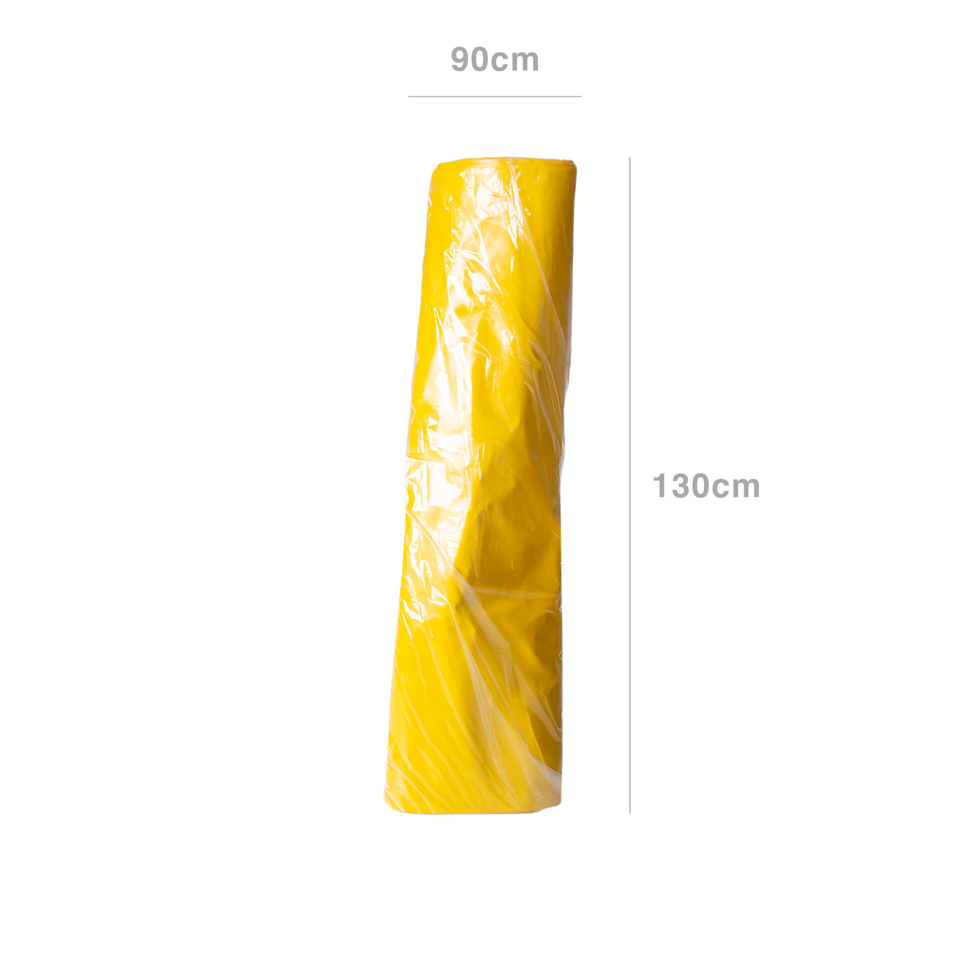 Saco Lixo Plástico Amarelo (kg) 90X130X0.80cm