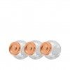 Frasco Hermtico MyGlass com Tampa Cobre 170ml Pack 3
