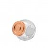 Frasco Hermtico MyGlass com Tampa Cobre 170ml Pack 3