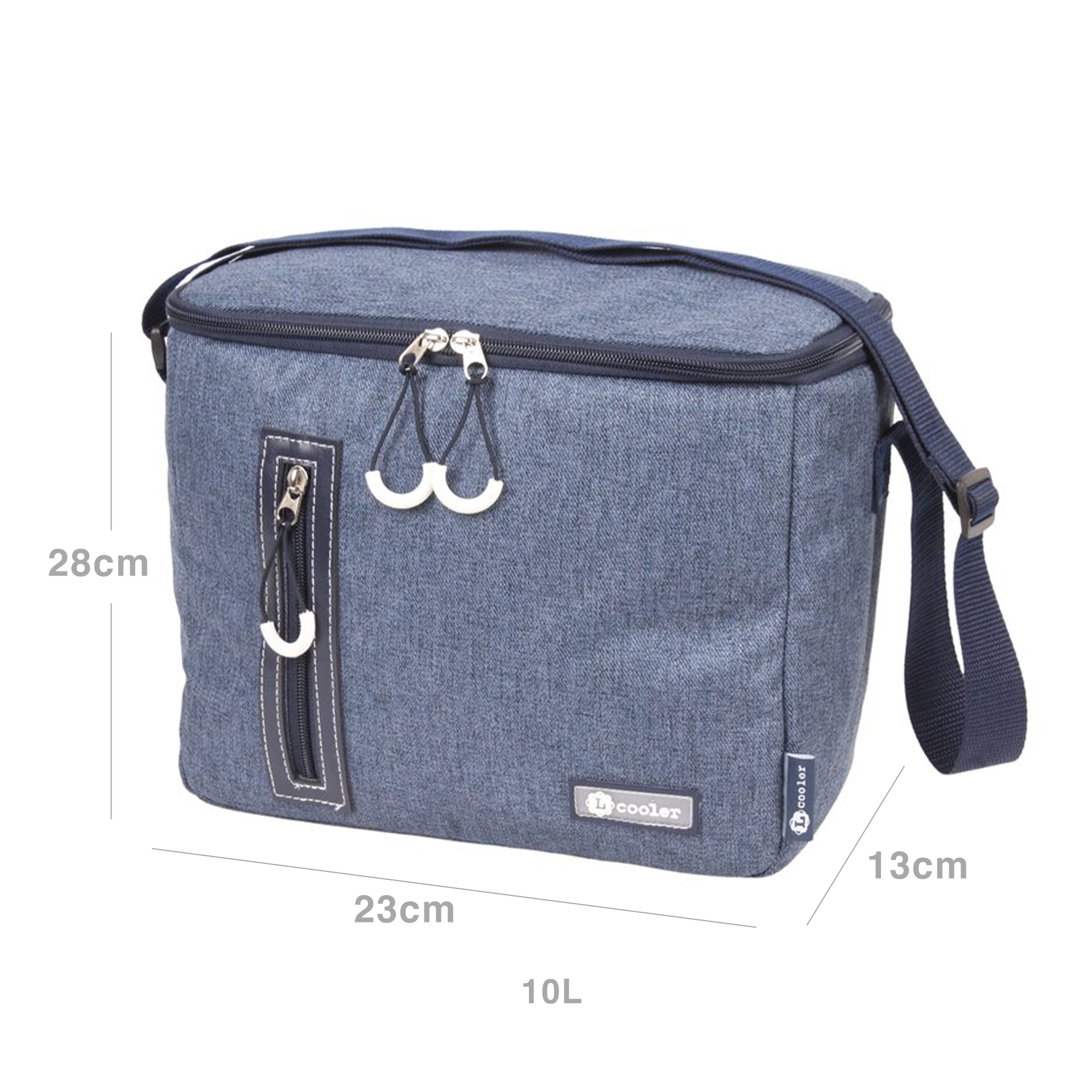 Saco Térmico Azul 10L 28X13X23cm