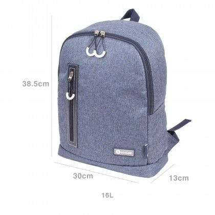 Mochila Trmica Azul 16L 30X13X38.5cm