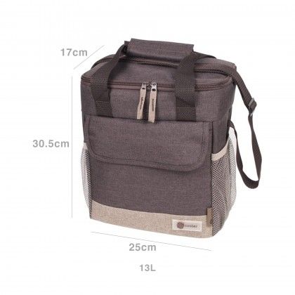 Saco Trmico Castanho 13L 25X17X30.5cm