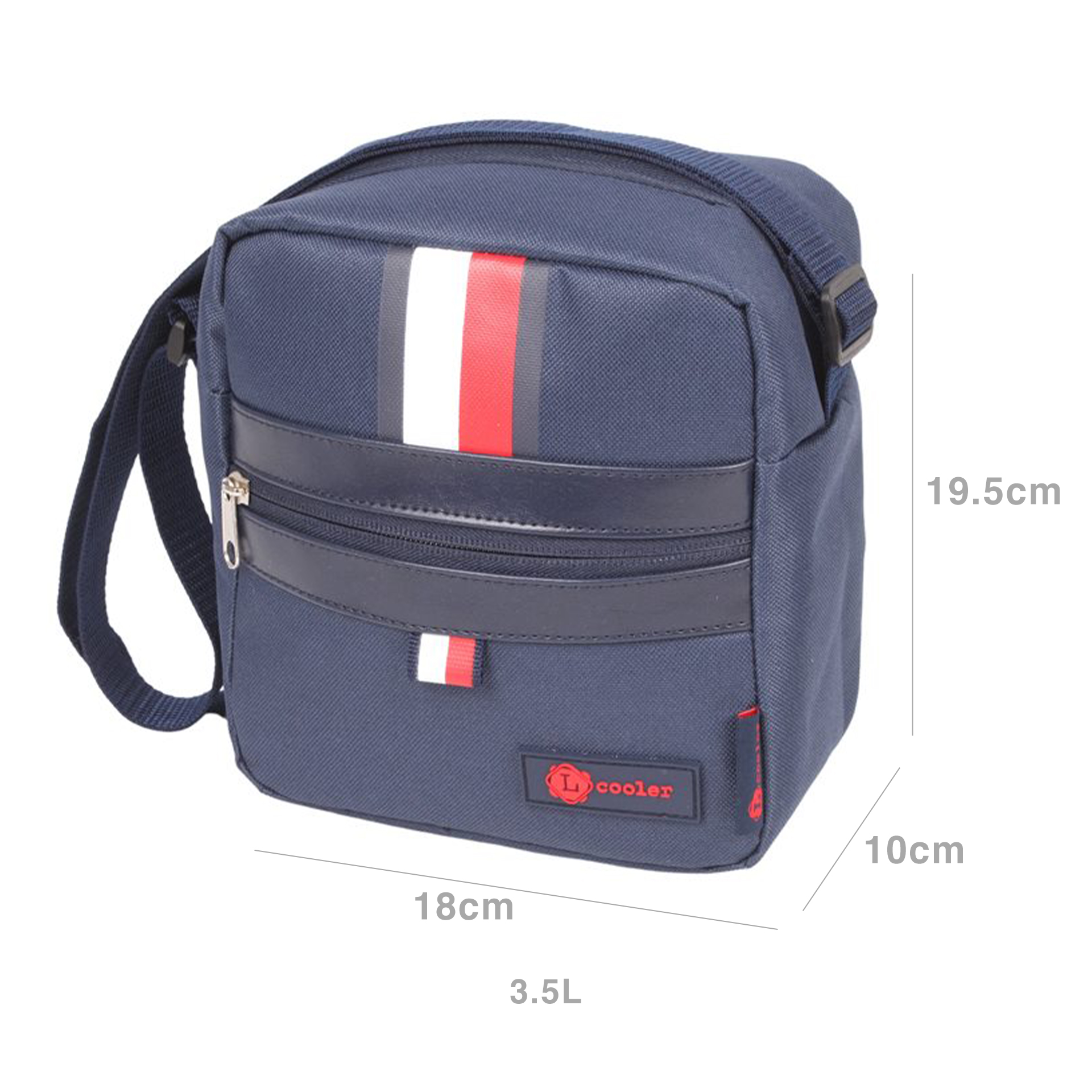 Saco Térmico Azul 3.5L 18X10X19.5cm