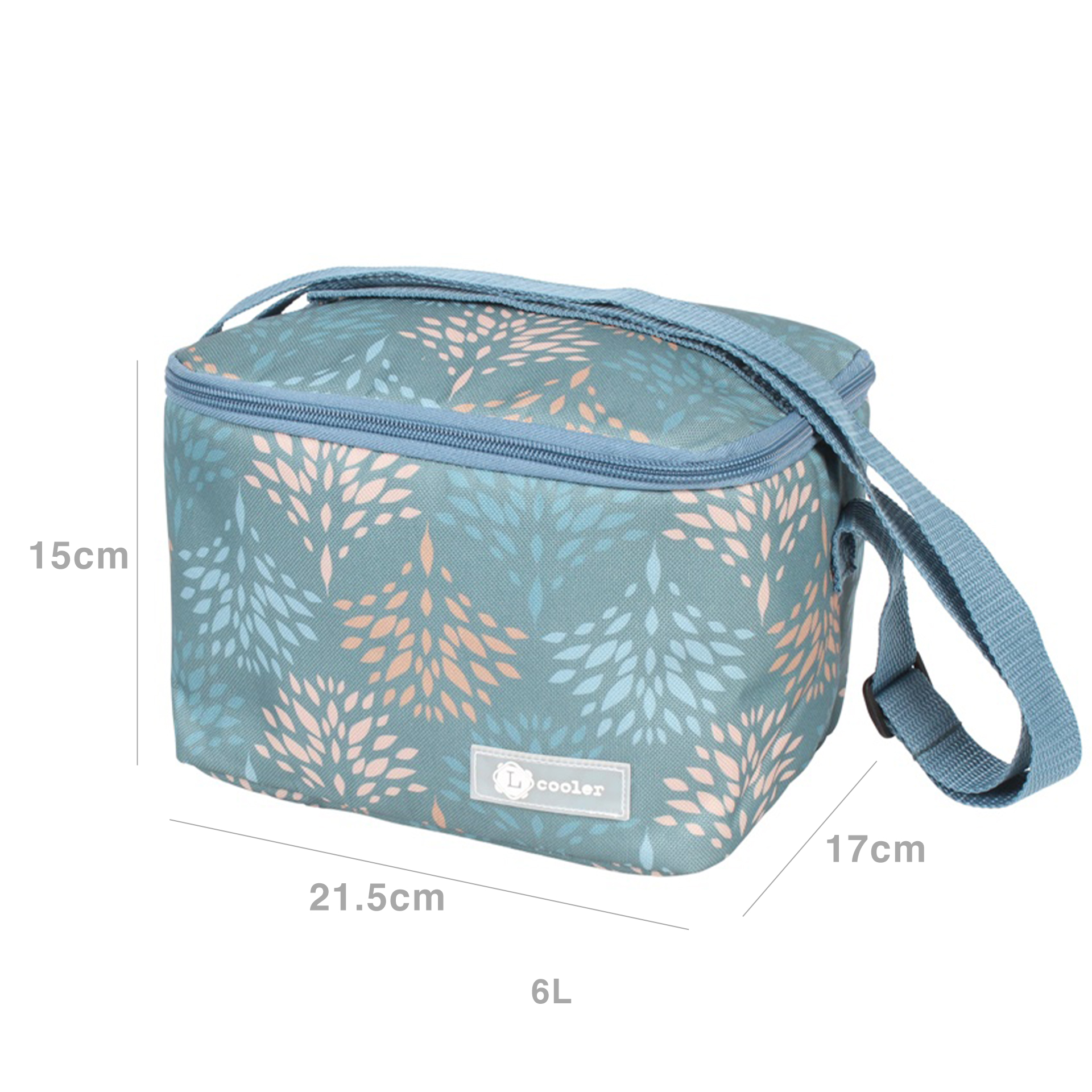 Saco Térmico Multicor 6L 21.5X17X15cm