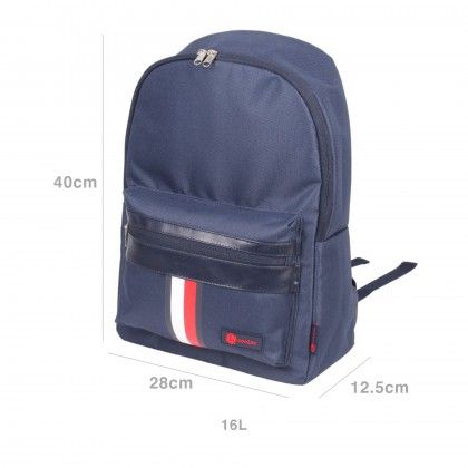 Mochila Trmica Azul 16L 28X12.5X40cm