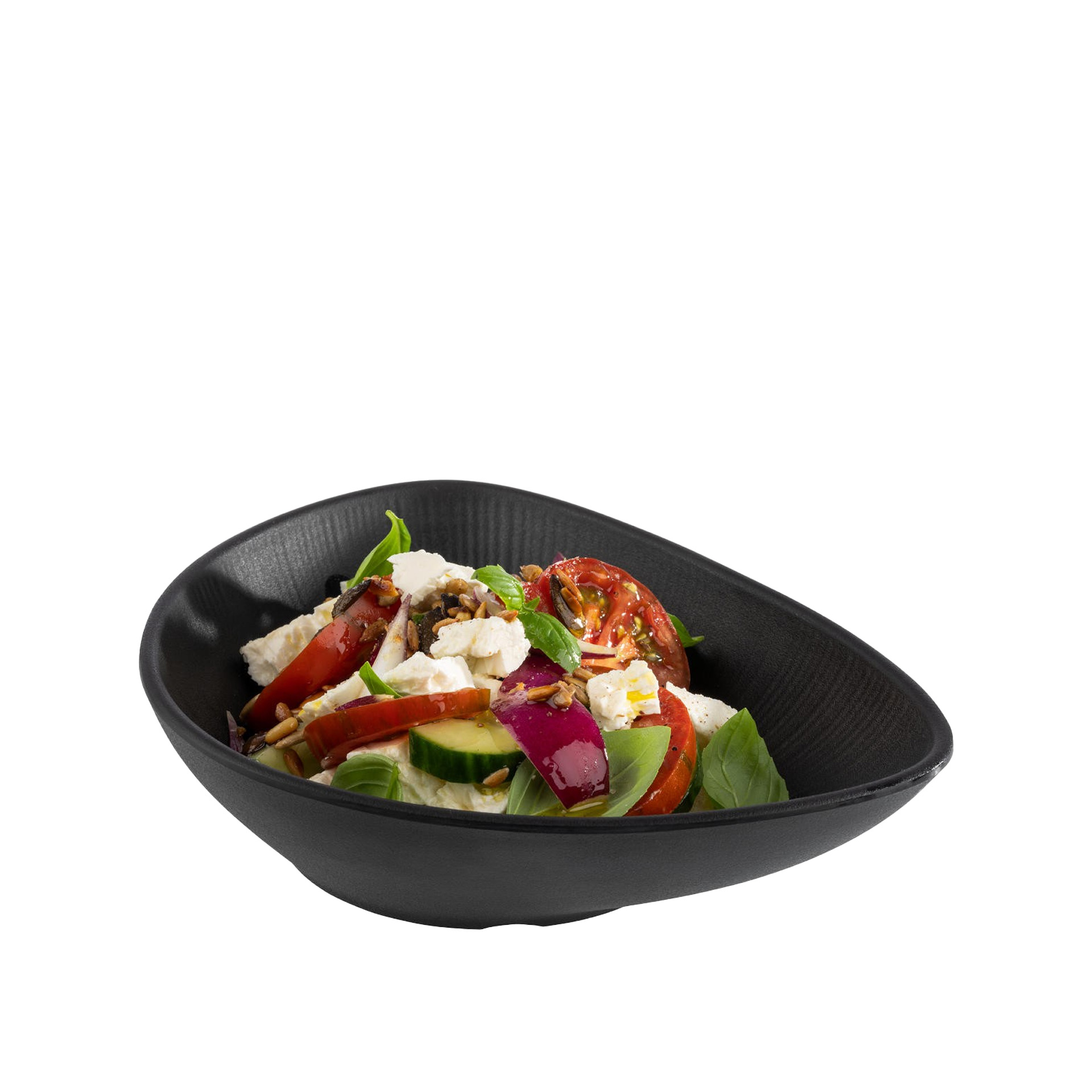 Taça Melamina Aps Nero 600ml 23X18X5cm