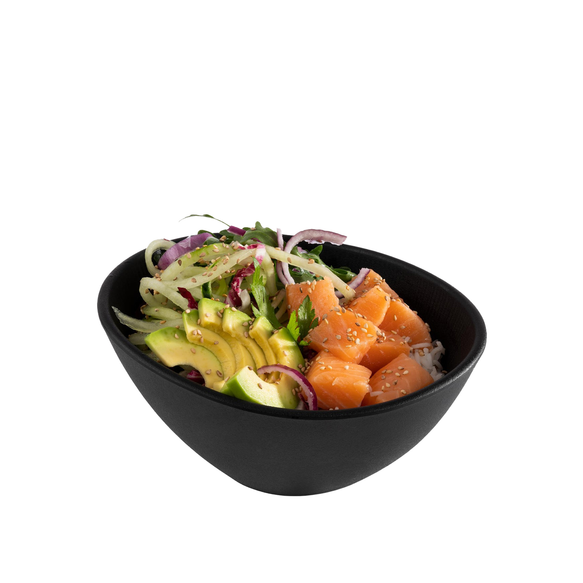 Taça Melamina Aps Nero 500ml 19X16.5X9cm