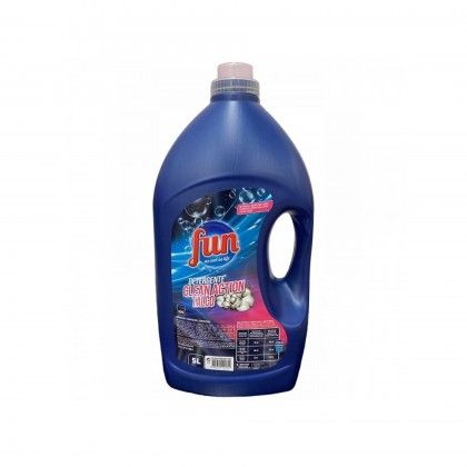 Detergente Roupa Fun Clean Action Talco 5000ml