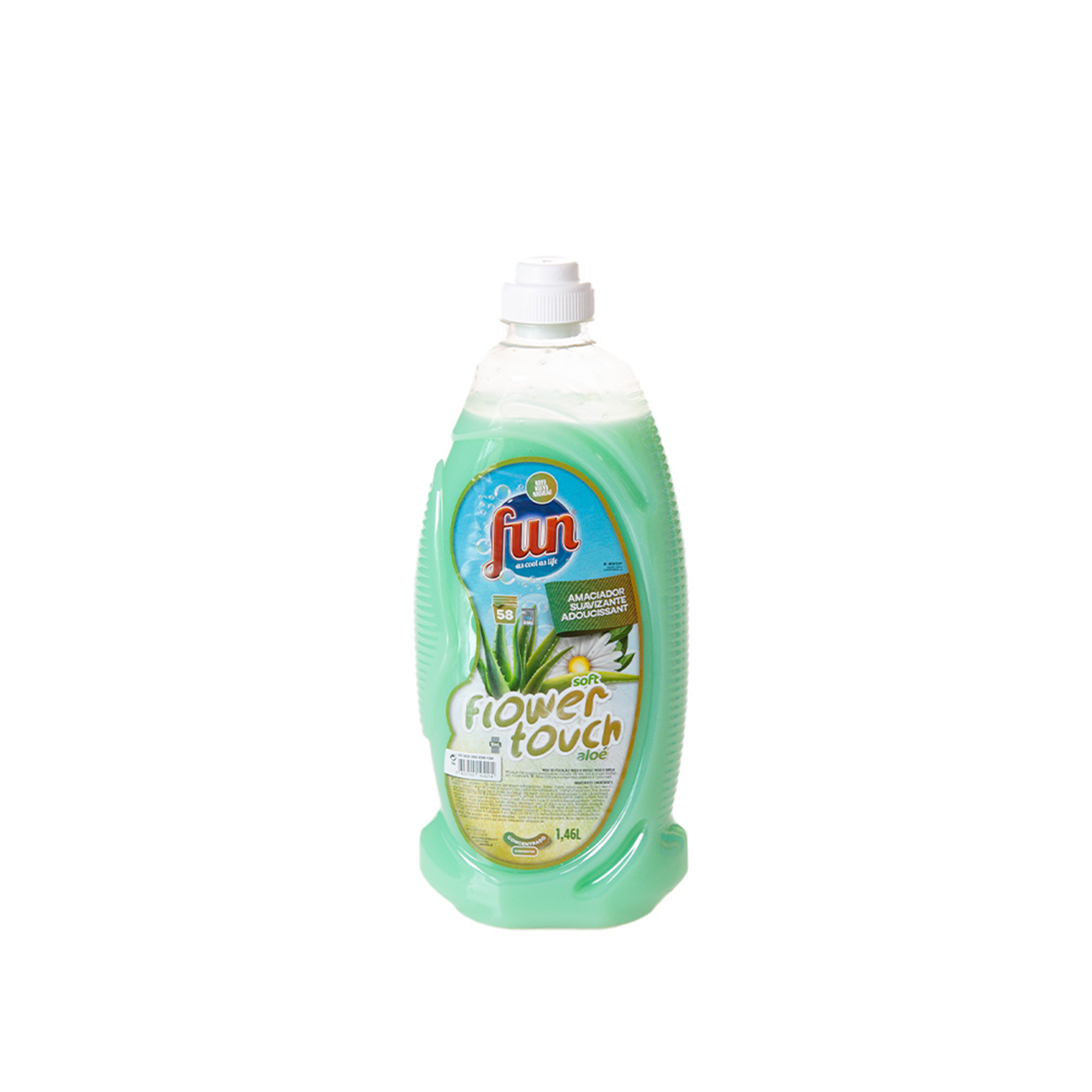 Amaciador Roupa Soft Flower Touch Fun Aloé 1460ml