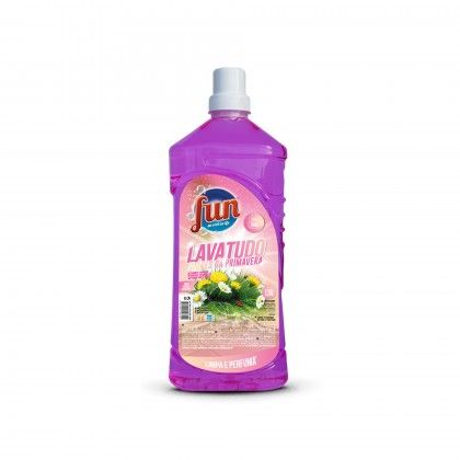 Detergente Lava Tudo Fun Flores Primavera 1500ml
