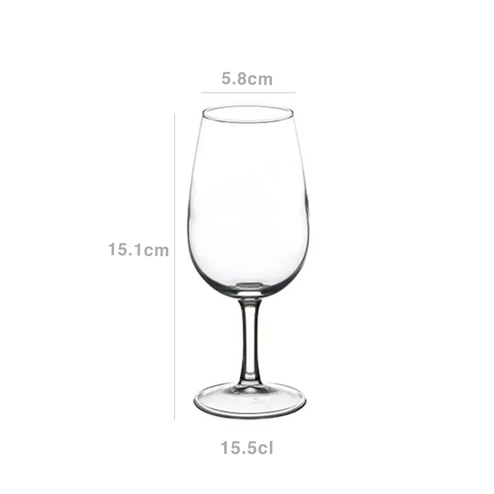 Cálice Catavinos Vicrila 15.5cl 5.8X15.1cm Pack 6
