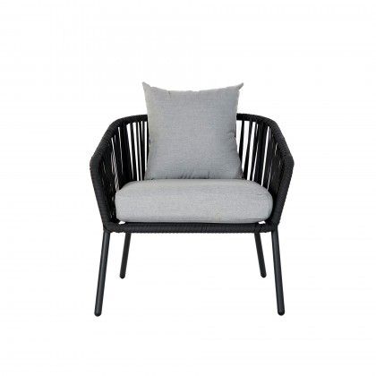 Conjunto 3 Sofs Alumnio + Mesa Central 151.5X72X70cm