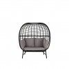 Poltrona Jardim Rattan 130X68X146cm