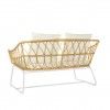 Sof Rattan / Metal 132X58X80cm