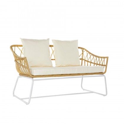 Sof Rattan / Metal 132X58X80cm