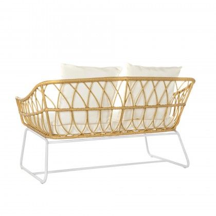 Sof Rattan / Metal 132X58X80cm