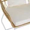 Sof Rattan / Metal 132X58X80cm