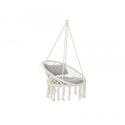 Cadeira Baloio Algodo / Bambu 82X62X123cm
