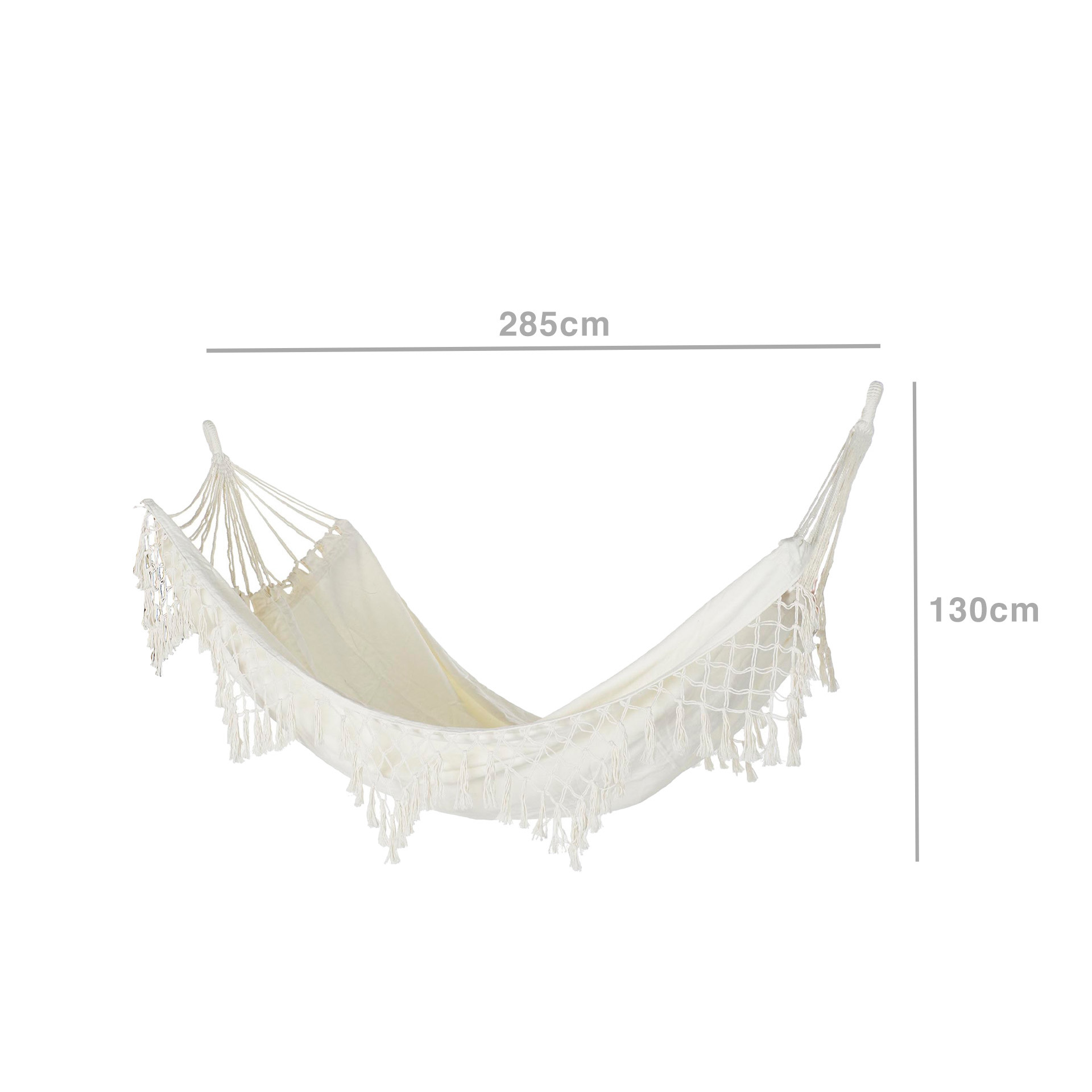 Cama Rede Algodão / Poliéster 285X130cm