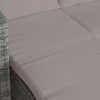 Conjunto Sof Rattan + Mesa Apoio 195X130X62cm