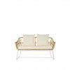 Sof Rattan / Metal 132X58X80cm