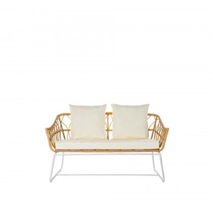 Sof Rattan / Metal 132X58X80cm
