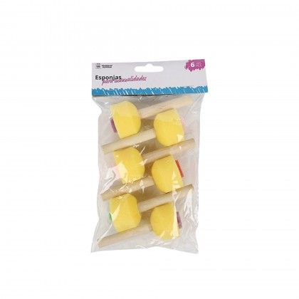 Esponja Manualidades 10cm Pack 6