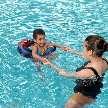Boia Flutuador Natao Ar Insuflvel Homem Aranha 56cm