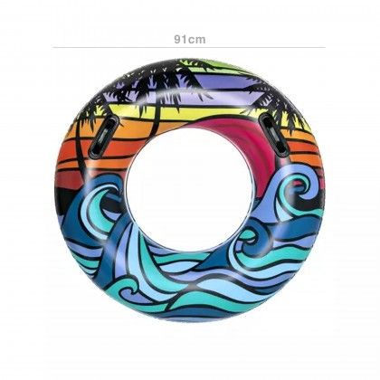 Boia Flutuador Natao Ar Insuflvel Paradise 91cm