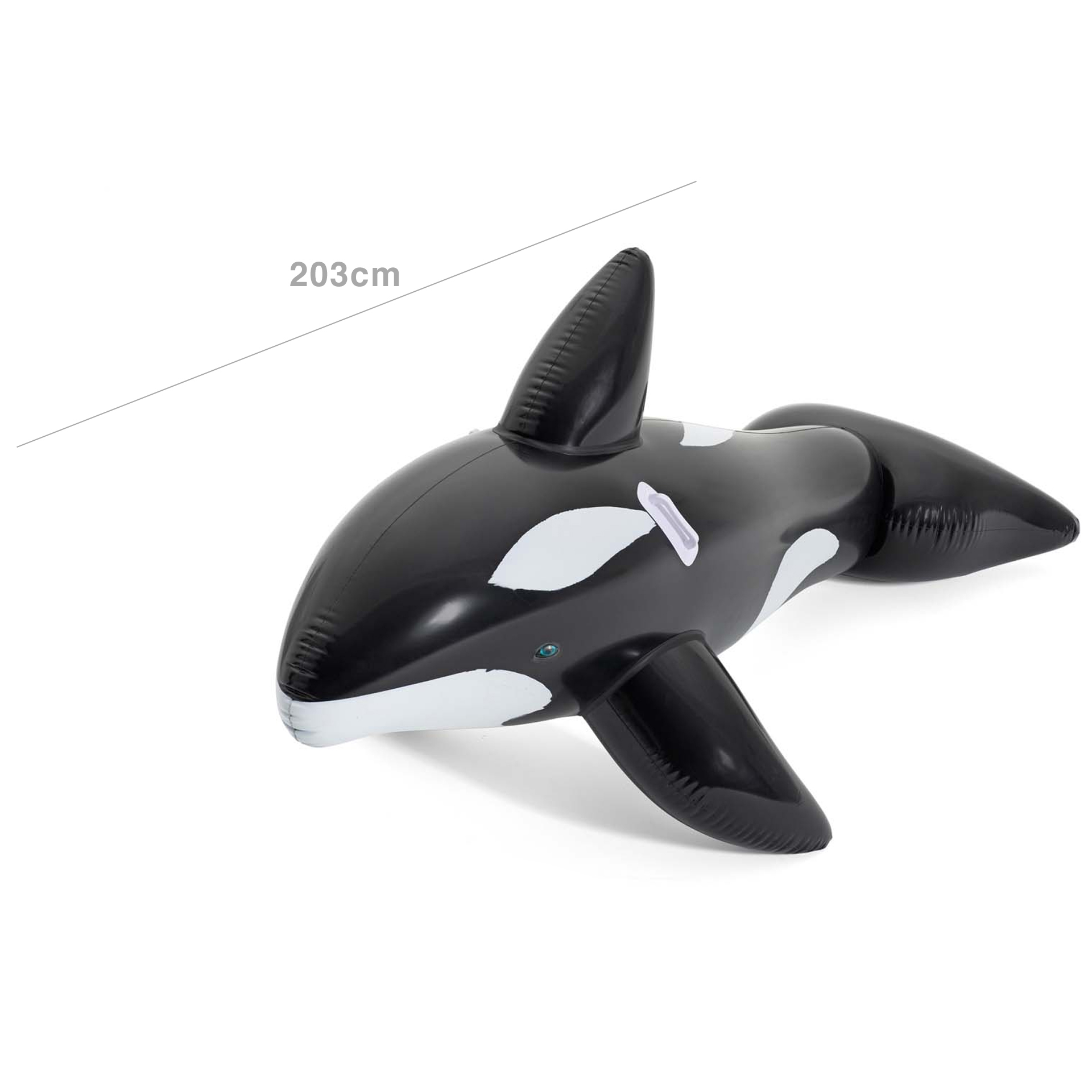 Boia Natação Ar Insuflável Orca 203X102cm