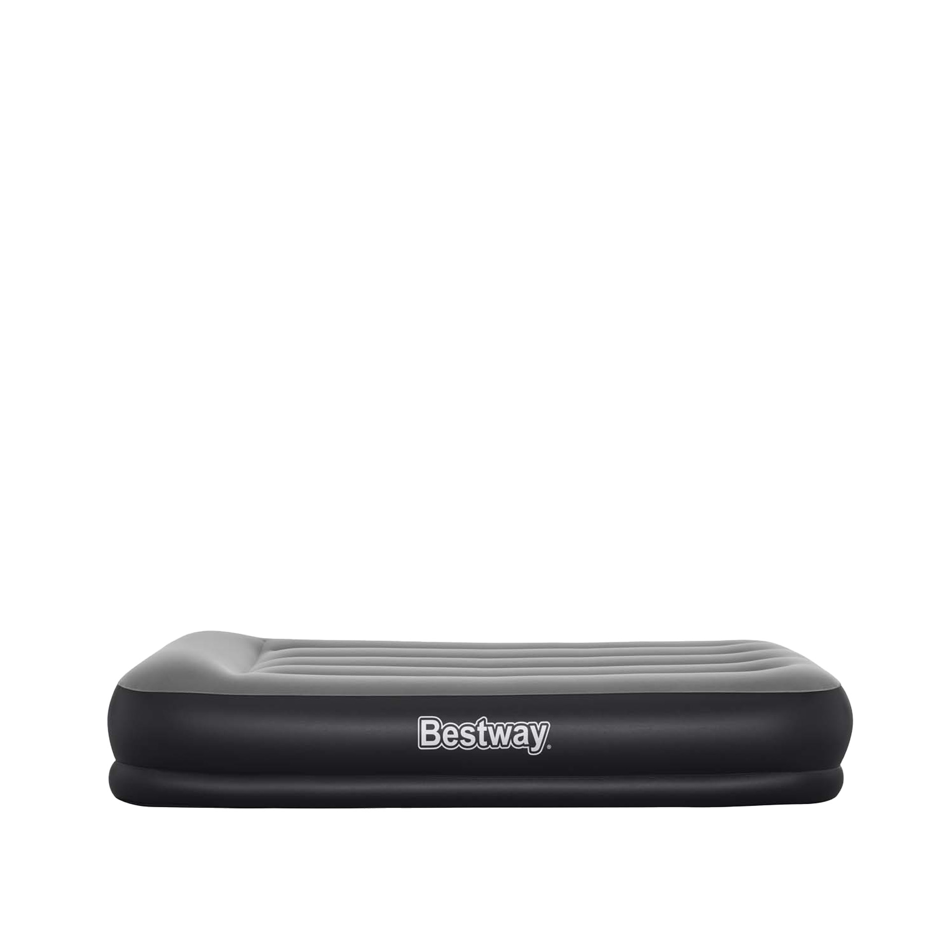 Colchão Ar Insuflável Individual com Bomba Bestway Cinza 150kg 191X97X36cm