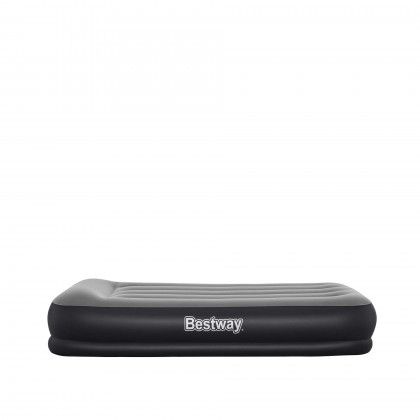 Colcho Ar Insuflvel Individual com Bomba Bestway Cinza 150kg 191X97X36cm